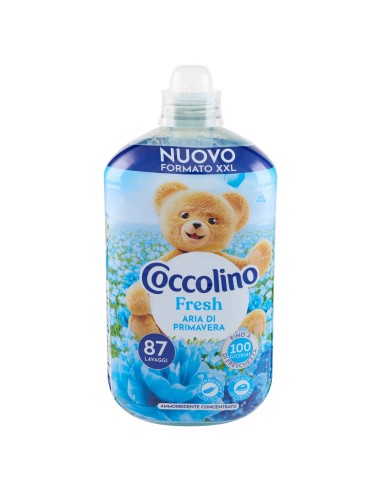 coccolino ammorbidente concentrato - xxl 87 lavaggi 1827ml - primavera: tuttocasashop.live: prodotti per bucato e tessuti