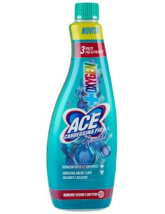 ace gentile spray 650ml sgrassa le superfici - smacchia il bucato - ricarica: tuttocasashop.live: pulizia e cura della casa