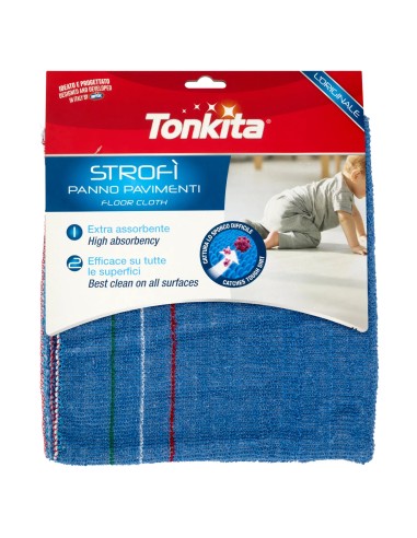 arix tonkita strofi' panno pavimenti extra assorbente per tutte le superfici: tuttocasashop.live: pulizia e cura della casa