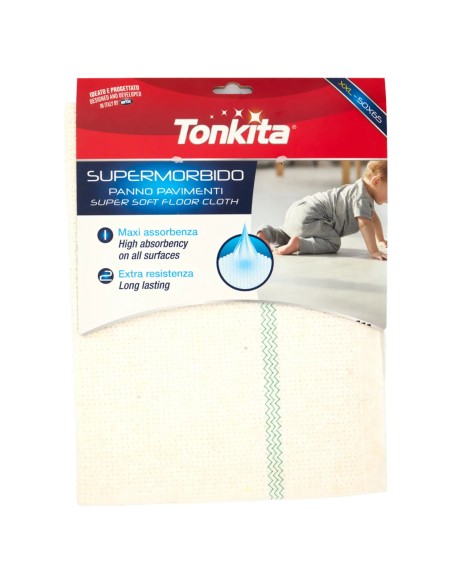 arix tonkita supermorbido panno pavimenti maxi assorbenza extra resisstenza: tuttocasashop.live: pulizia e cura della casa