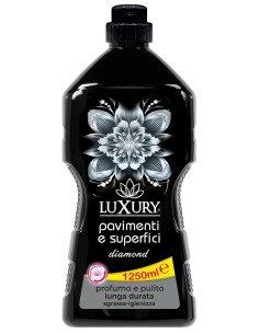 luxury detergente liquido per pavimenti - 1250ml - diamond: tuttocasashop.live: pulizia e cura della casa