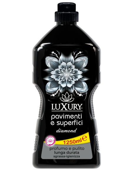 luxury detergente liquido per pavimenti - 1250ml - diamond: tuttocasashop.live: pulizia e cura della casa