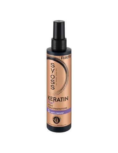 syoss by palette hair keratin heat spray 200ml - termoprotettore per capelli: tuttocasashop.live: igiene e cura della persona