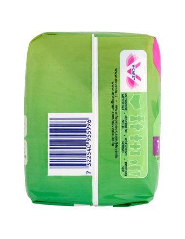 nuvenia natural care assorbenti - 7 pezzi - notte con ali: tuttocasashop.live: igiene e cura della persona