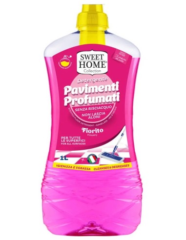 sweet home detergente pavimenti - 1 litro - fiorito: tuttocasashop.live: pulizia e cura della casa