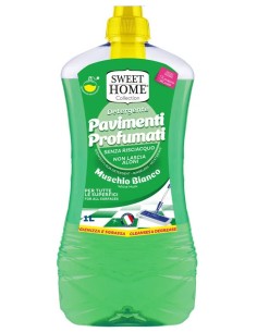 sweet home detergente pavimenti - 1 litro - muschio bianco: tuttocasashop.live: pulizia e cura della casa