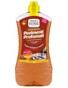sweet home detergente pavimenti 1 litro - parquet e laminati - cedro e ambra: tuttocasashop.live: pulizia e cura della casa