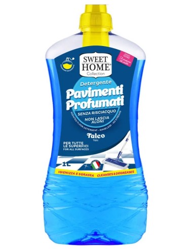 sweet home detergente pavimenti - 1 litro - talco: tuttocasashop.live: pulizia e cura della casa