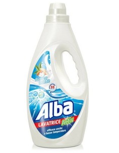 alba detersivo lavatrice liquido 33 lavaggi 1850ml - bianco latte: tuttocasashop.live: prodotti per bucato e tessuti