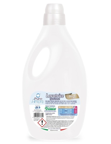 puro amore detersivo liquido lavatrice 45 lavaggi 2025ml - bianco latte: tuttocasashop.live: prodotti per bucato e tessuti