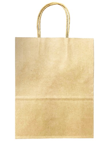 busta da regalo in carta - 27x21cm - media - marrone: tuttocasashop.live: altro - bazar