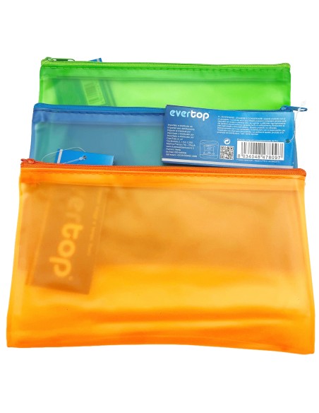 bustina beauty c/zip 12x20cm col.ass.097: tuttocasashop.live: altro - bazar