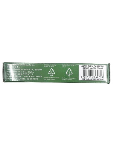 carte napoletane plastificate        731: tuttocasashop.live: altro - bazar