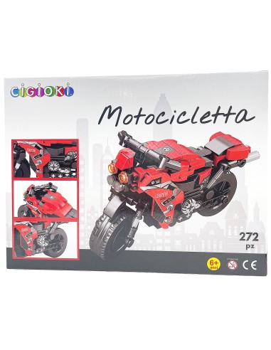 costruzioni t.lego moto sport rosso  246: tuttocasashop.live: altro - bazar