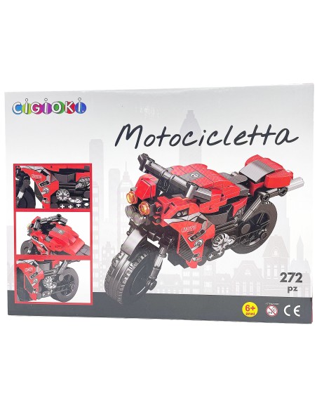 costruzioni t.lego moto sport rosso  246: tuttocasashop.live: altro - bazar