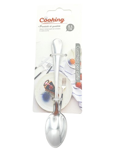 cucchiaini caffe'inox 3pz 12.5cm     204: tuttocasashop.live: altro - bazar