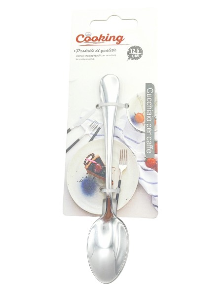 cucchiaini caffe'inox 3pz 12.5cm     204: tuttocasashop.live: altro - bazar