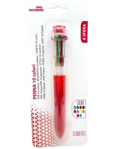 penna multicolore - 10 colori: tuttocasashop.live: altro - bazar