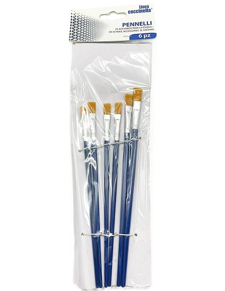 pennelli dipinto set 6pz             413: tuttocasashop.live: altro - bazar