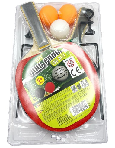 ping pong set racchette con rete     250: tuttocasashop.live: altro - bazar