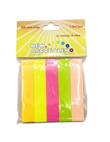 post-it 7.6/7.6/1.5x7.6 100pz col.ass750: tuttocasashop.live: altro - bazar