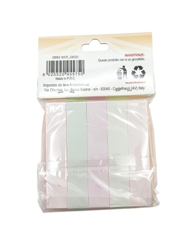 post-it 7.6/7.6/1.5x7.6 100pz col.ass750: tuttocasashop.live: altro - bazar