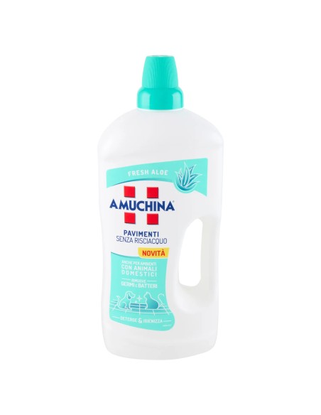 amuchina detergente pavimenti 1250ml - fresh aloe - animali domestici: tuttocasashop.live: pulizia e cura della casa