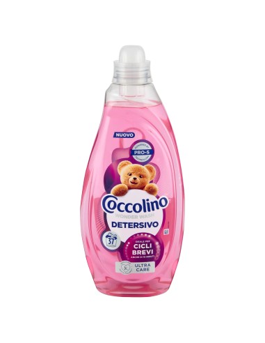 coccolino detersivo cicli brevi 37 lavaggi 1480ml - ultra care: tuttocasashop.live: prodotti per bucato e tessuti