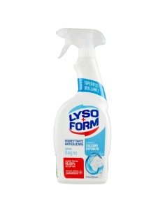 lysoform disinfettante anticalcare spray 750ml - azione bagno: tuttocasashop.live: pulizia e cura della casa