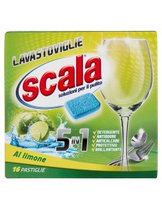 scala lavastoviglie 5in1 - 16 tabs - al limone: tuttocasashop.live: pulizia e cura della casa