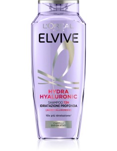 elvive shampoo 700ml formato xl - hydra hyaluronic 72h idratazione profonda: tuttocasashop.live: igiene e cura della persona