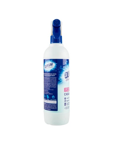 quasar detergente spray - 580ml - igienizzante casa e animali: tuttocasashop.live: pulizia e cura della casa