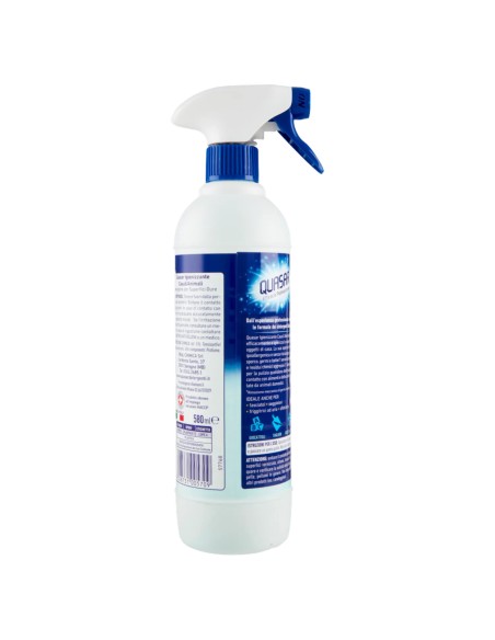 quasar detergente spray - 580ml - igienizzante casa e animali: tuttocasashop.live: pulizia e cura della casa