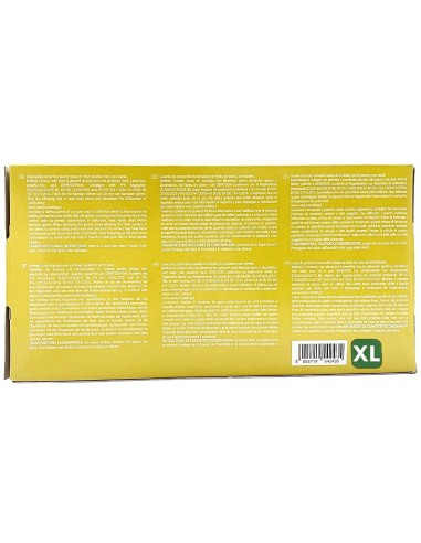 starvinyl 100 guanti in vinile non talcati - taglia extra grande xl 10: tuttocasashop.live: pulizia e cura della casa