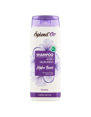 splend'or shampoo 300ml - acido ialuronico - hydra boost - capelli secchi: tuttocasashop.live: igiene e cura della persona