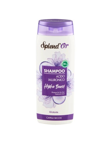 splend'or shampoo 300ml - acido ialuronico - hydra boost - capelli secchi: tuttocasashop.live: igiene e cura della persona