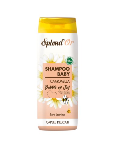 splend'or shampoo 300ml - baby camomilla - bubble of joy - capelli delicati: tuttocasashop.live: igiene e cura della persona