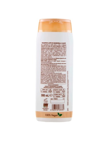splend'or shampoo 300ml - cremoso latte di madorla e karite - capelli ricci: tuttocasashop.live: igiene e cura della persona