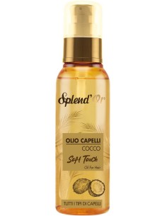 splend'or olio 100ml - cocco - soft touch - per tutti i tipi di capelli: tuttocasashop.live: igiene e cura della persona
