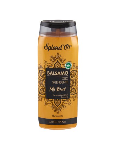 splend'or balsamo per capelli 300ml - illuminante olio splendente my ritual: tuttocasashop.live: igiene e cura della persona