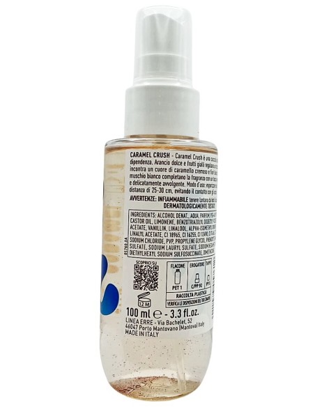 giardino dei sensi acqua corpo profumata - 100ml - caramel crush: tuttocasashop.live: igiene e cura della persona