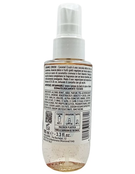 giardino dei sensi acqua corpo profumata - 100ml - caramel crush: tuttocasashop.live: igiene e cura della persona