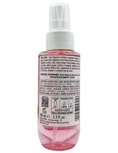 giardino dei sensi acqua corpo profumata - 100ml - coco skin: tuttocasashop.live: igiene e cura della persona