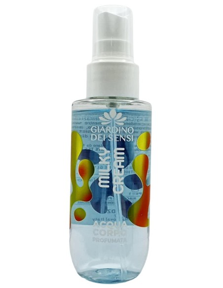 giardino dei sensi acqua corpo profumata - 100ml - milky cream: tuttocasashop.live: igiene e cura della persona