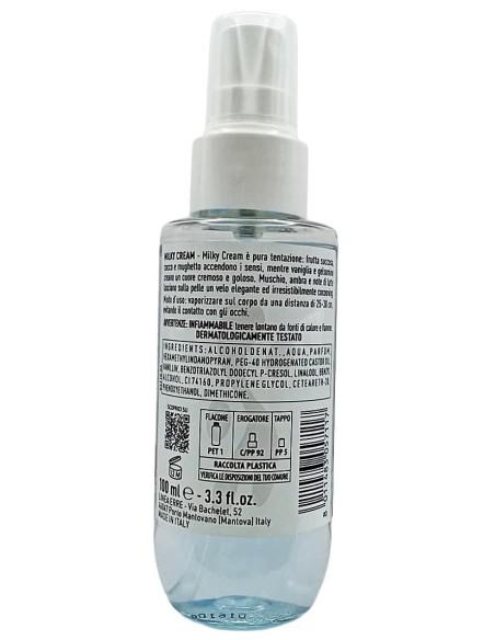giardino dei sensi acqua corpo profumata - 100ml - milky cream: tuttocasashop.live: igiene e cura della persona