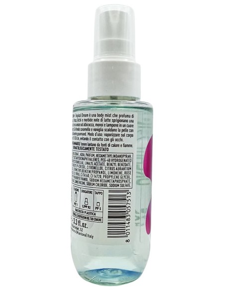 giardino dei sensi acqua corpo profumata - 100ml - milky cream: tuttocasashop.live: igiene e cura della persona