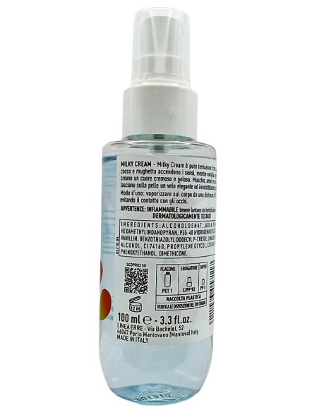 giardino dei sensi acqua corpo profumata - 100ml - milky cream: tuttocasashop.live: igiene e cura della persona