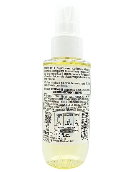giardino dei sensi acqua corpo profumata - 100ml - sugar flower: tuttocasashop.live: igiene e cura della persona