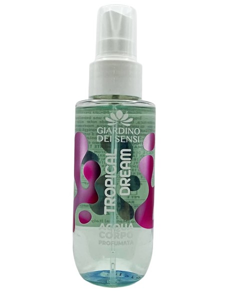 giardino dei sensi acqua corpo profumata - 100ml - tropical dream: tuttocasashop.live: igiene e cura della persona