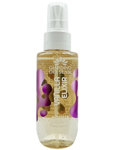 giardino dei sensi acqua corpo profumata - 100ml - vanilla elixir: tuttocasashop.live: igiene e cura della persona